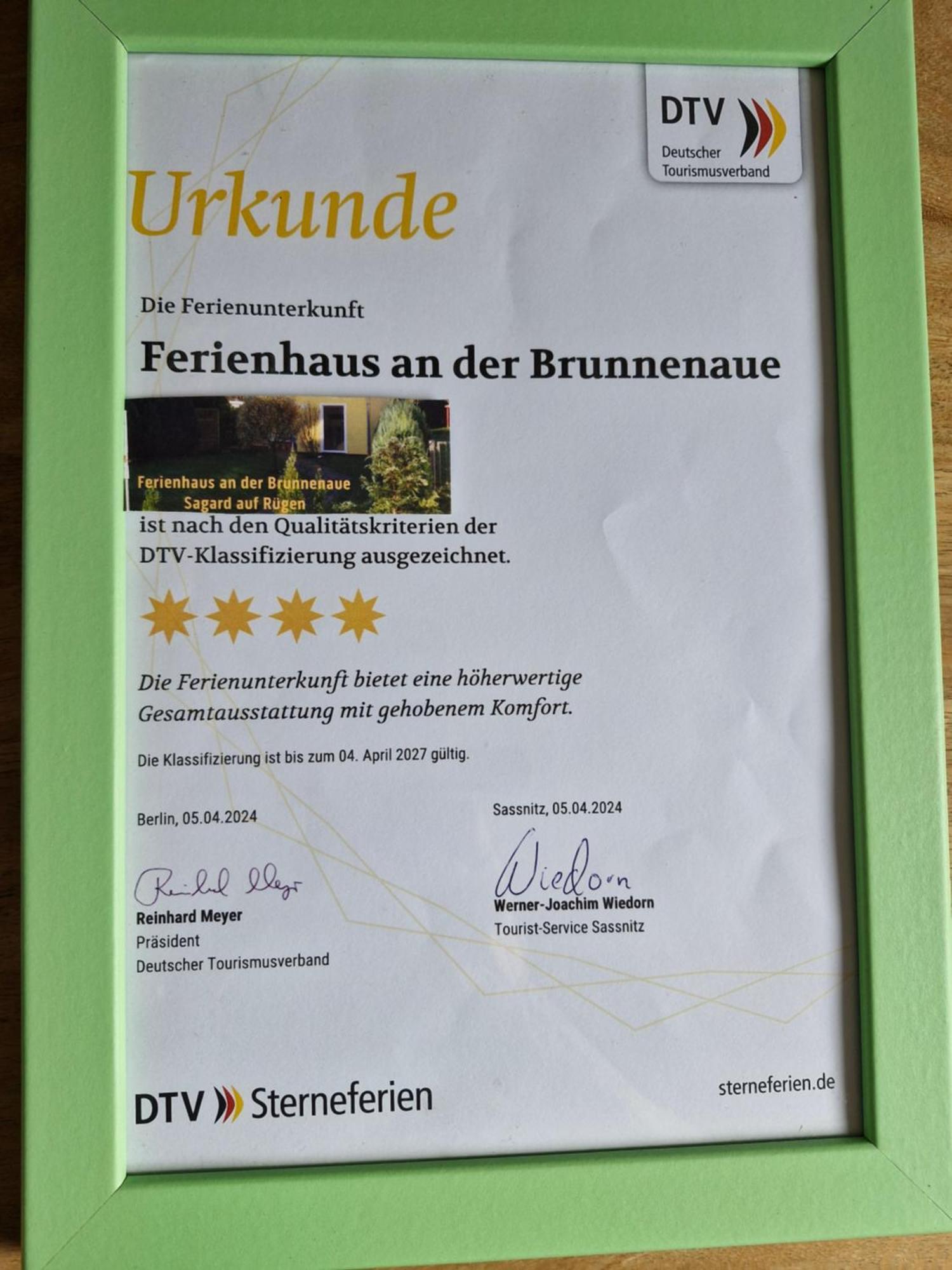 An Der Brunnenaue 4 Sterne, E-ladestation Am Haus, Wlan, Netflix, Garten Sagard